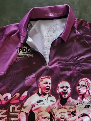 European darts tourshirt - european,