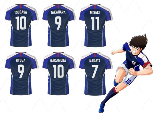 Captain tsubasa japan trikot - tsubasa,